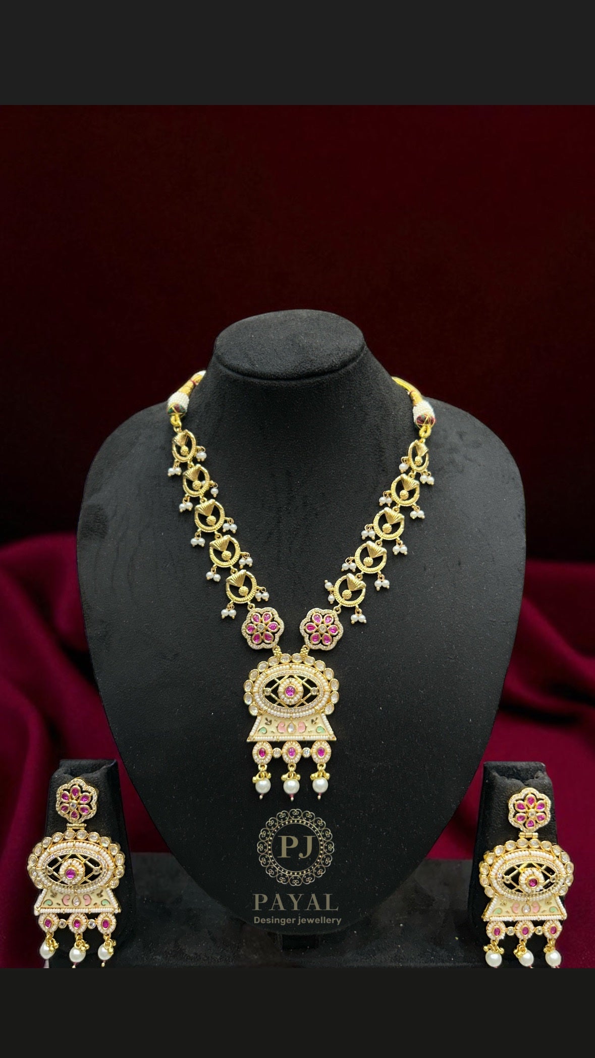 MOSSONITE KUNDAN SET #115