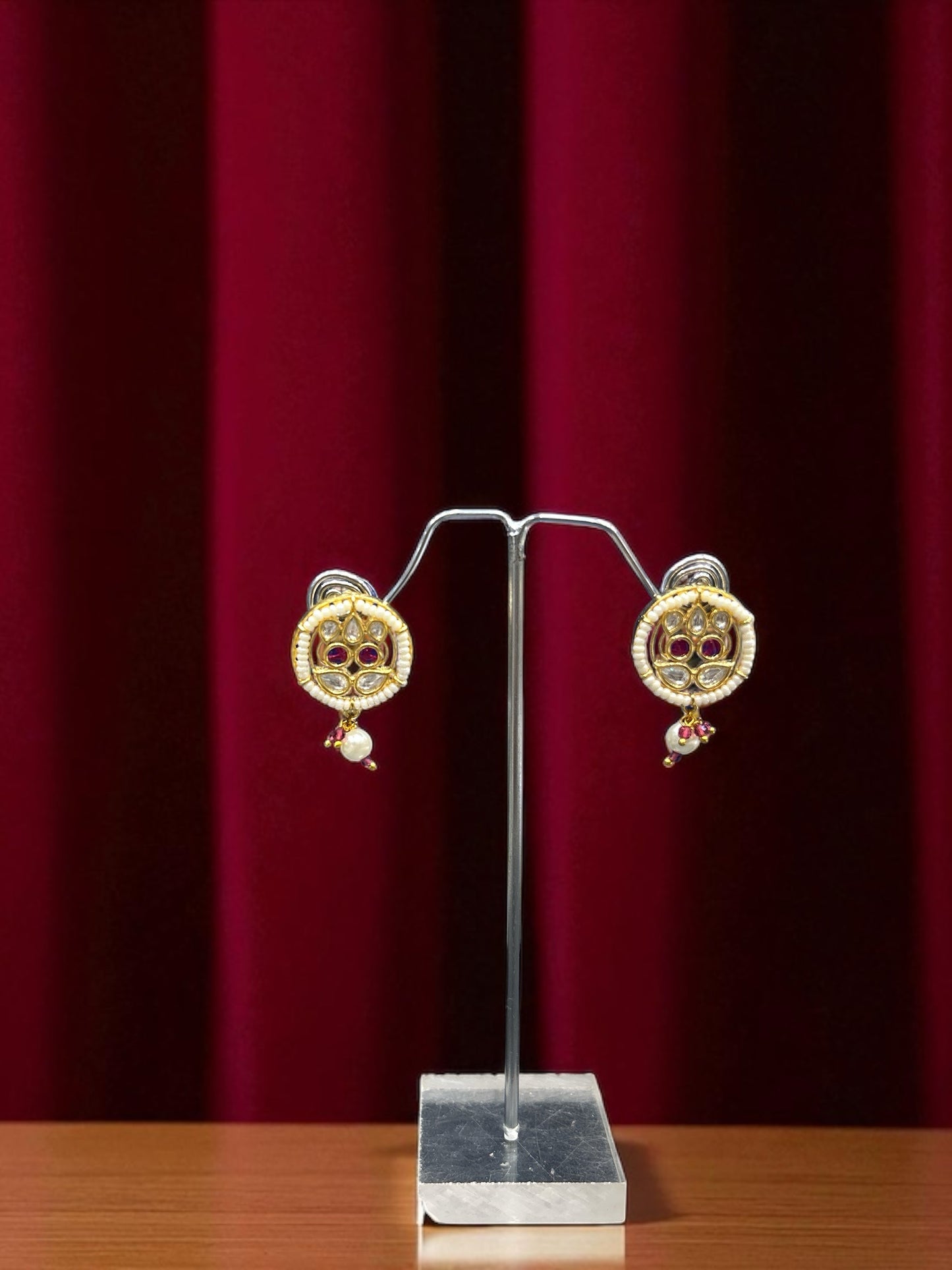 MOSSONITE KUNDAN SET #116