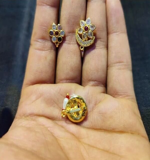 Rajputi jewellery earings by Kuldeep Singh | Rajputi jewellery, Jewelry set  design, Diamond jewelry store