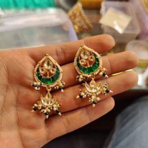 Jatdar Kundan Earings