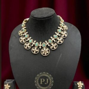 MOSSONITE KUNDAN SET #104