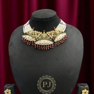 MOSSONITE KUNDAN SET #105