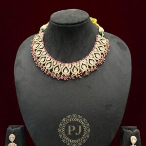 MOSSONITE KUNDAN SET #107