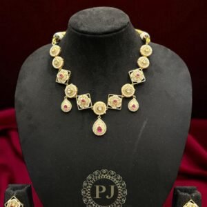 MOSSONITE KUNDAN SET #108