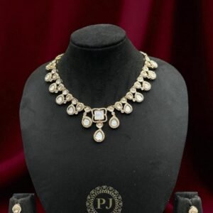 MOSSONITE KUNDAN SET #112